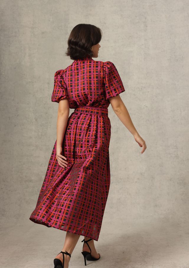 Aida Blouse | Crimson