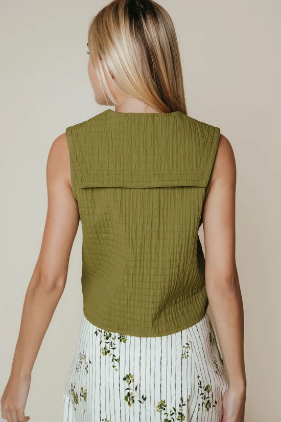 Lynn Top | Olive