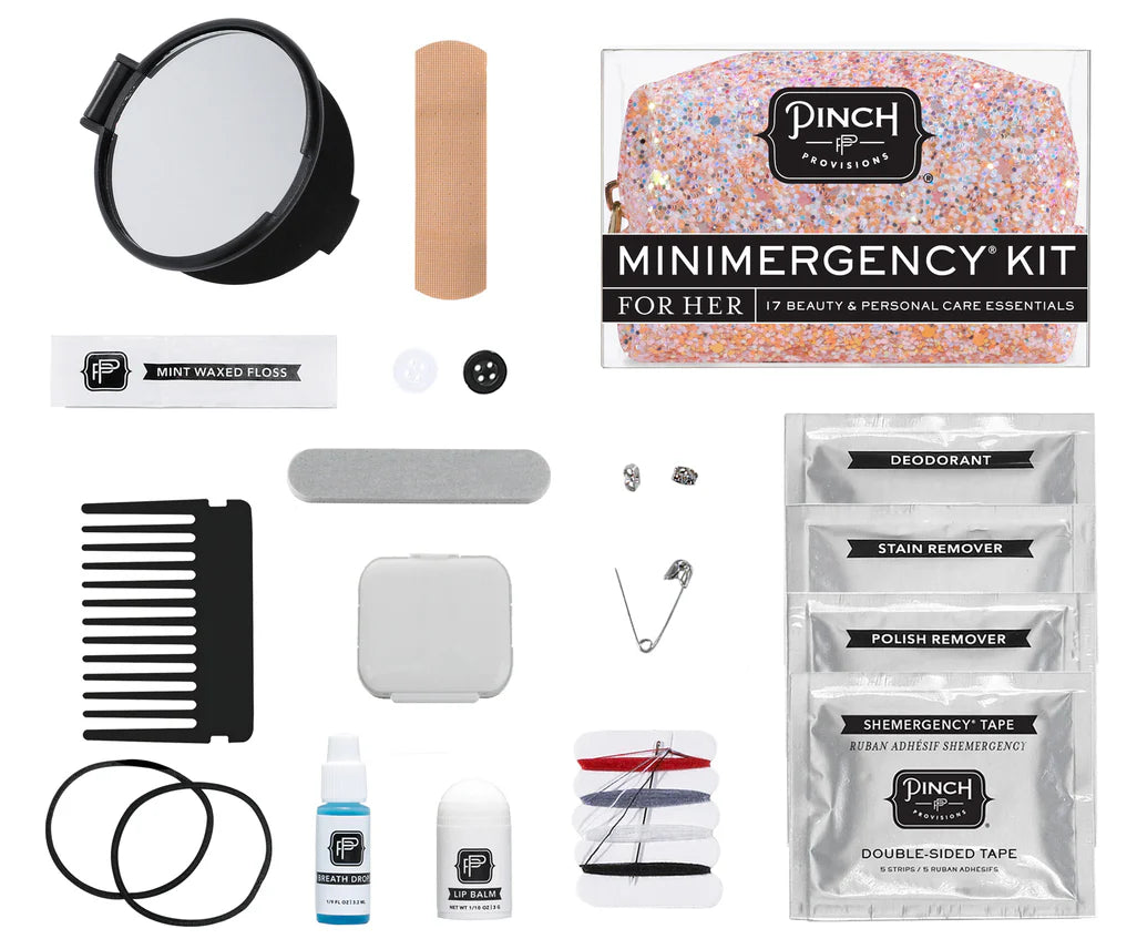 Minimergency Knit | Rose Glitter