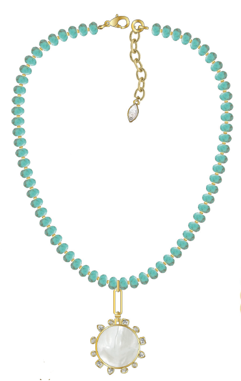Semi Precious Odyssey Necklace | +Colors