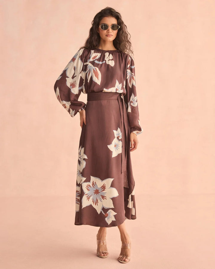 Nalini Wrap Skirt | Adrienne
