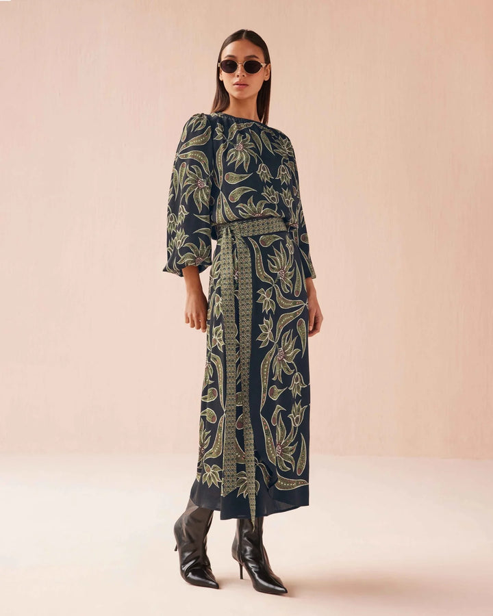 Nalini Wrap Skirt | Alexia Onyx