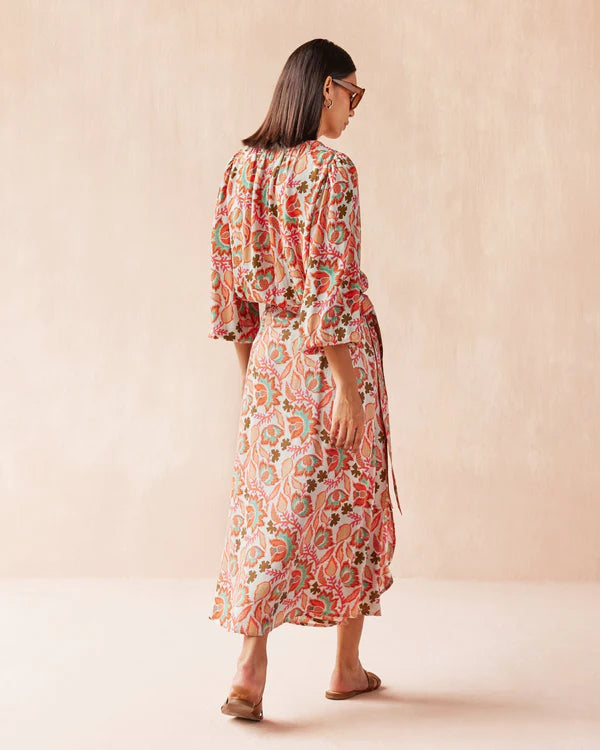 Nalini Wrap Skirt | Palmera Spritz