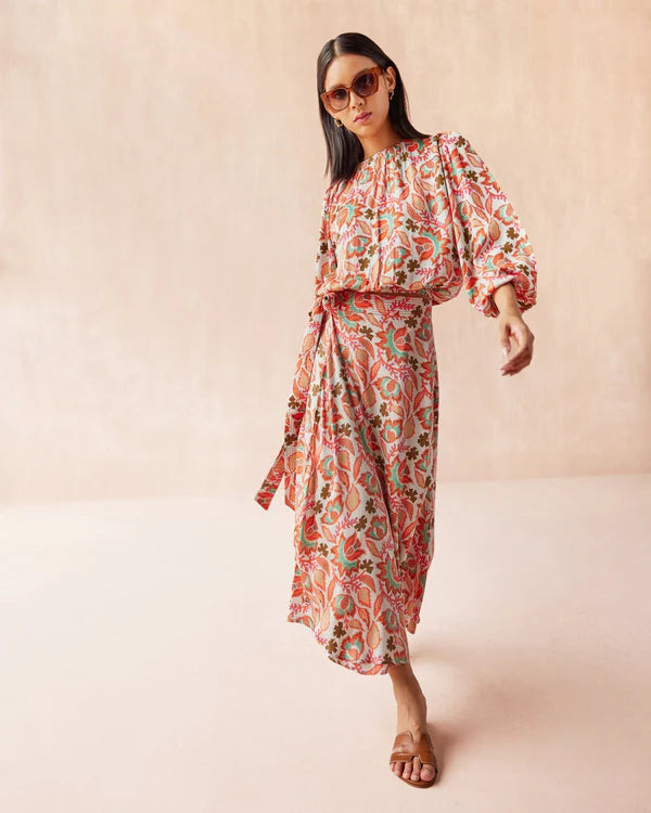 Nalini Wrap Skirt | Palmera Spritz
