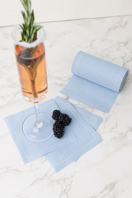 Toasting Cocktail Napkins + Stand (Sold Separately)