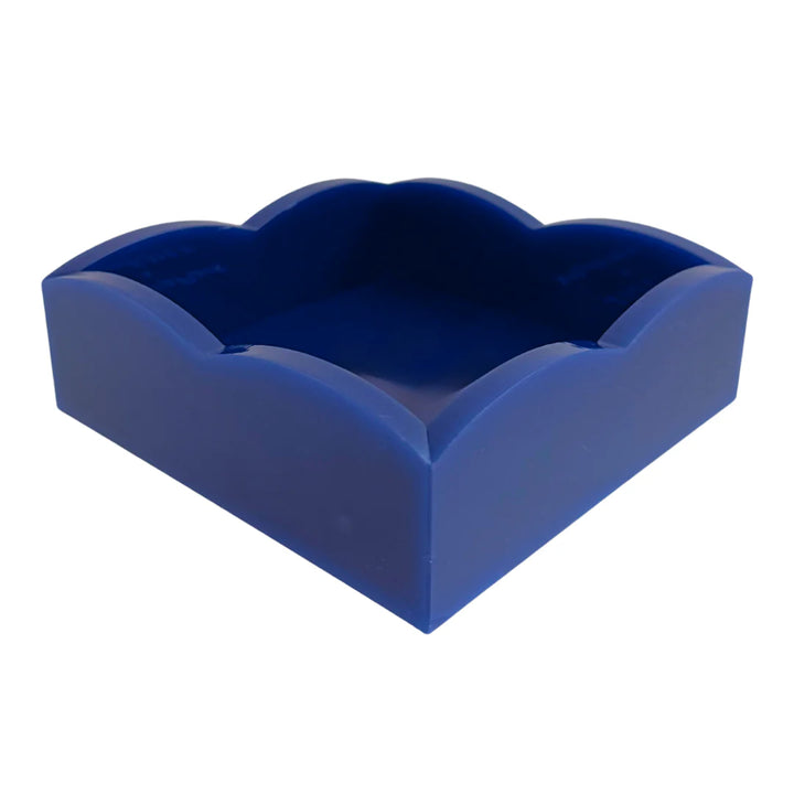 Laura Park Acrylic Scalloped Cocktail Napkin Holder