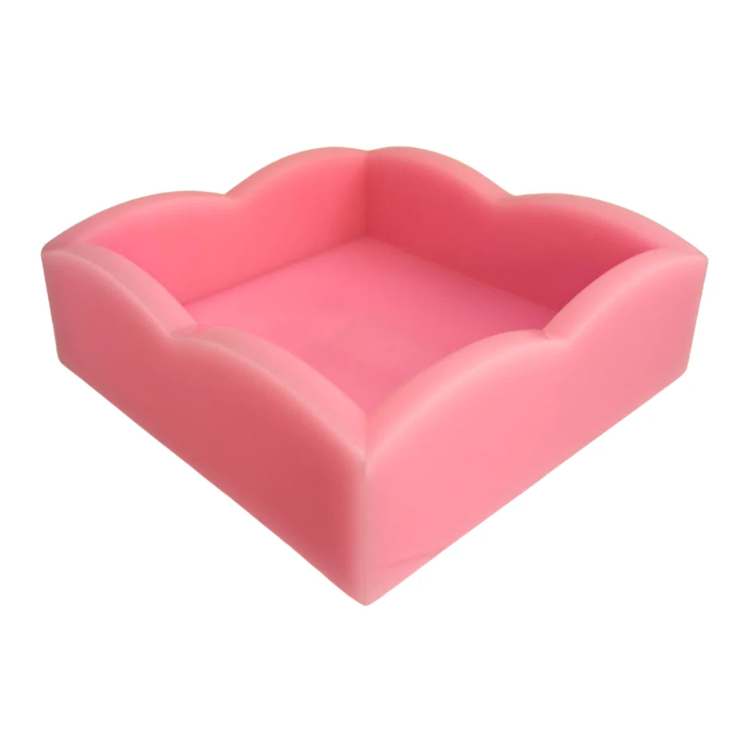 Laura Park Acrylic Scalloped Cocktail Napkin Holder