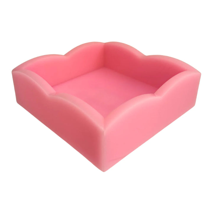 Laura Park Acrylic Scalloped Cocktail Napkin Holder