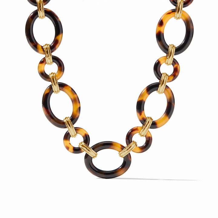 Madison Link Necklace | Tortoiseshell