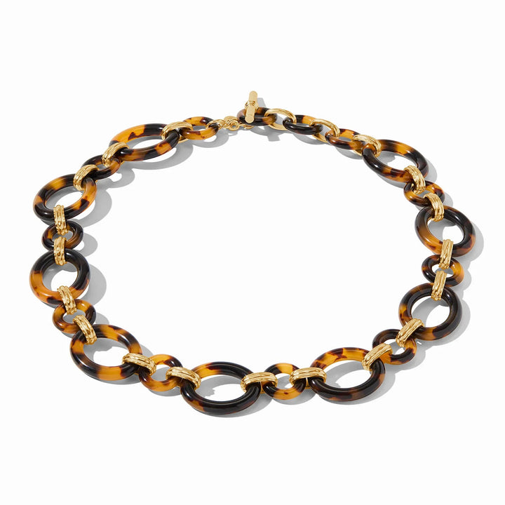 Madison Link Necklace | Tortoiseshell