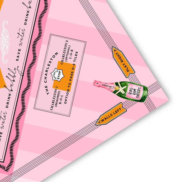 Press for Mahjong Mat | Champagne & Mahj