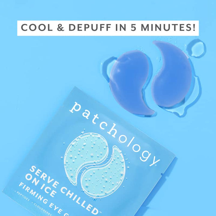 Serve Chilled on Ice  Firming Eye Gels