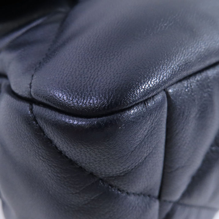 Chanel Black Sheepskin Leather 19 2-way Shoulder Bag
