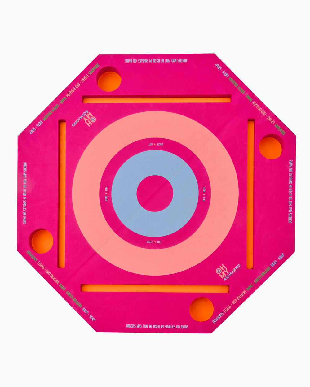 Aqua Jong Pool Mat | Pink - Charlotte's Inc