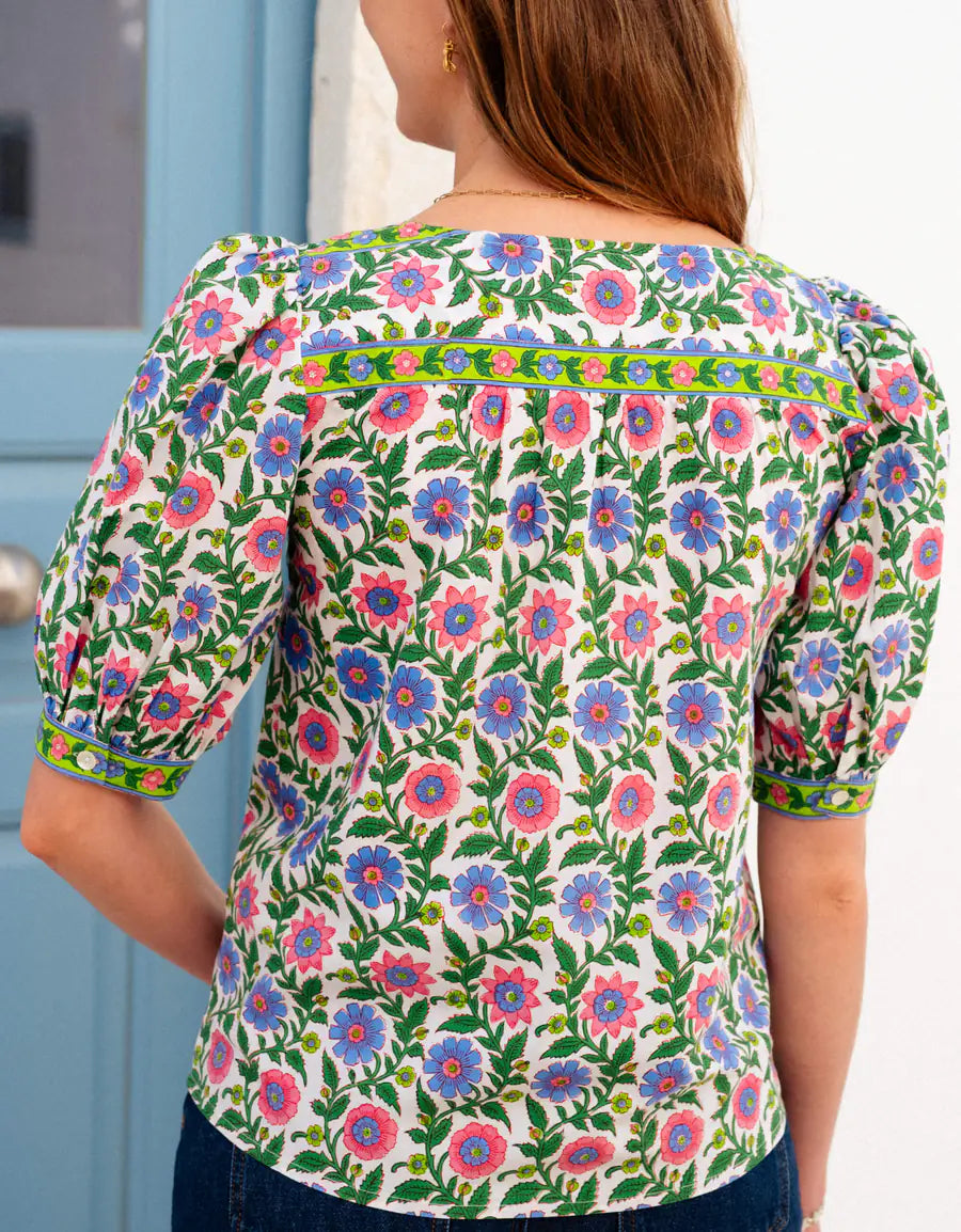 Lexi Top | Folk Border