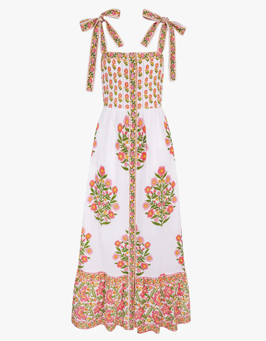 Elena Dress | Mixed Peony