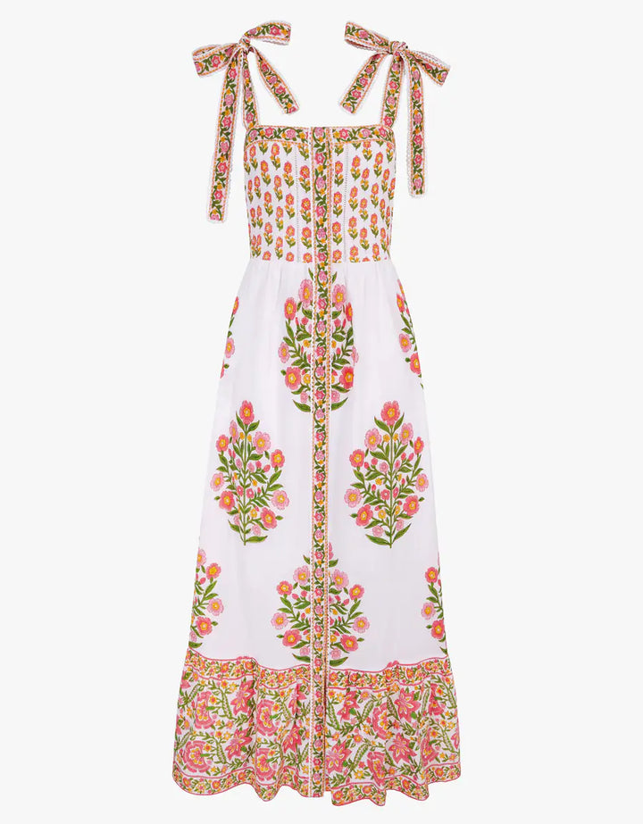 Elena Dress | Mixed Peony
