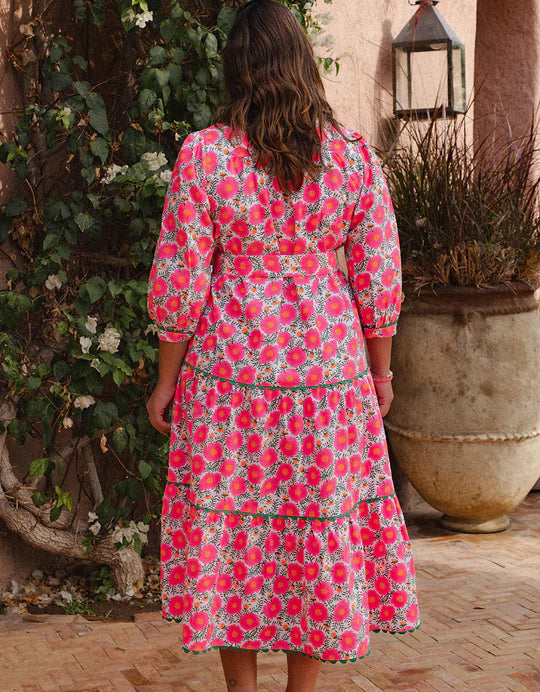 Marina Dress | Neon Poppy