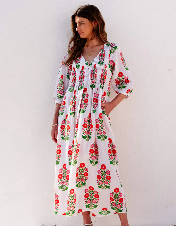 Cayman Kaftan | Ruby Poppy
