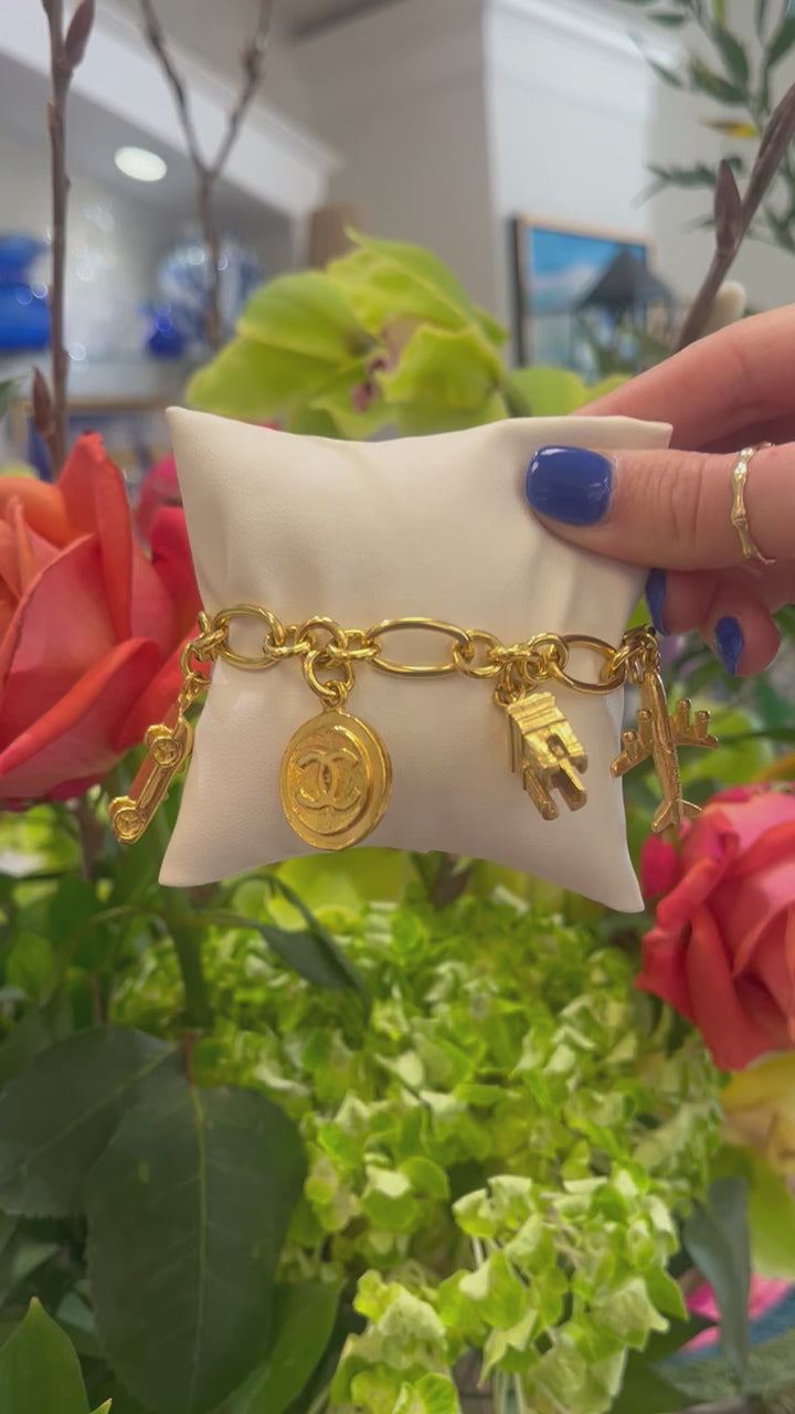 Travel CC Charm Bracelet