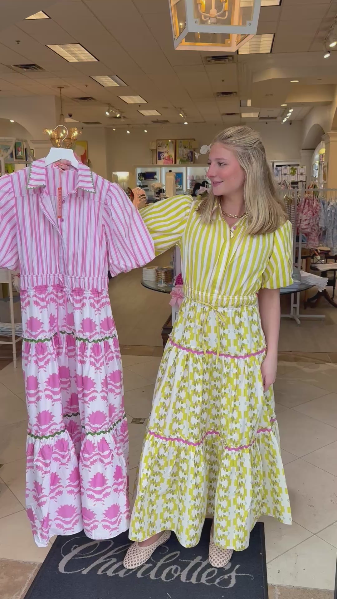 Banyan Puff Sleeve Dress | Lime & Vine