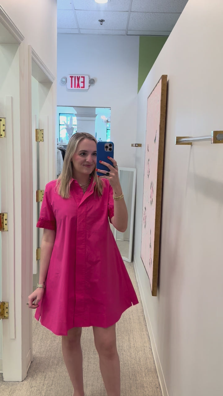 Penny Dress | Fuschia
