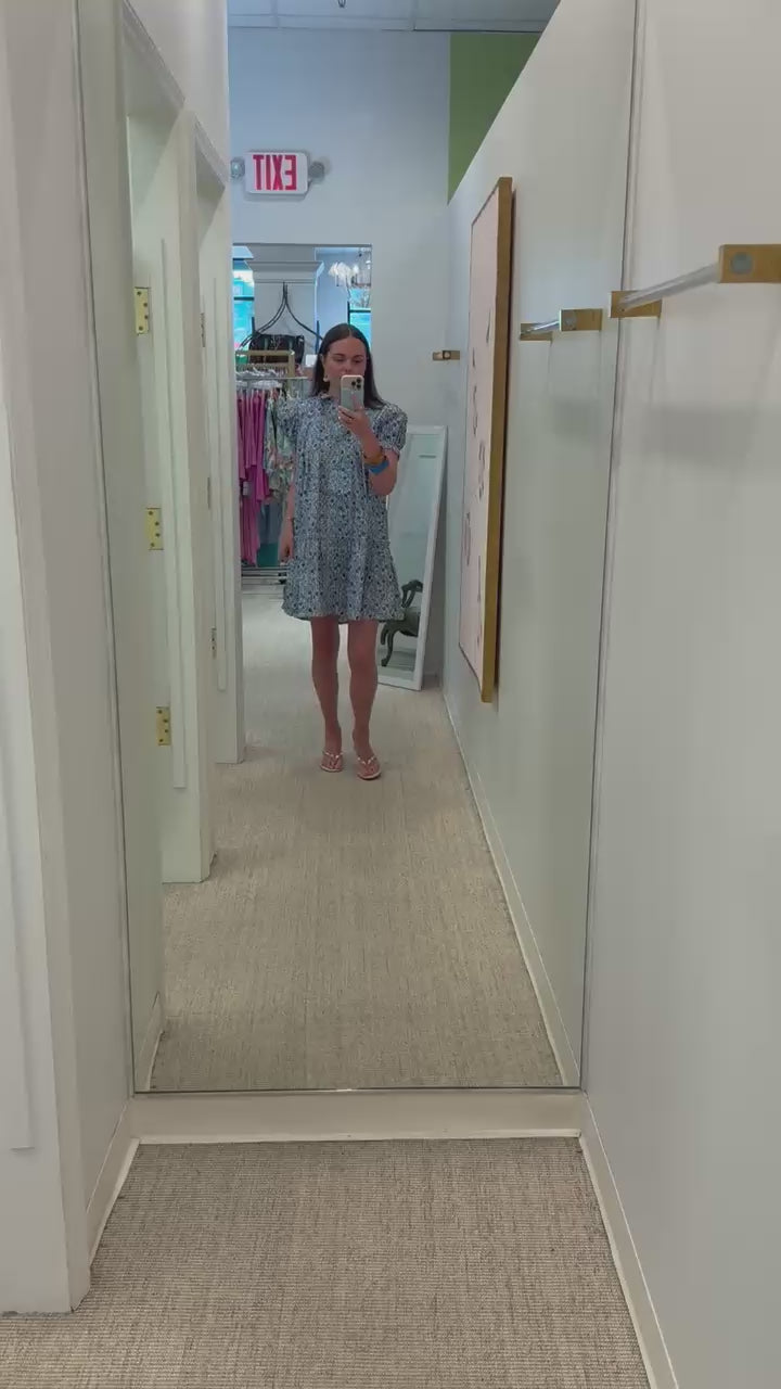 Drifter Mini Dress | Bermuda Blooms