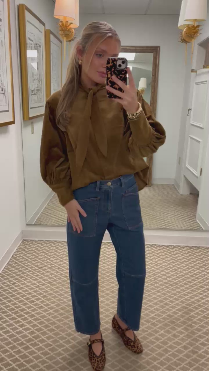 Mallory Jeans | Blue Rigid Denim