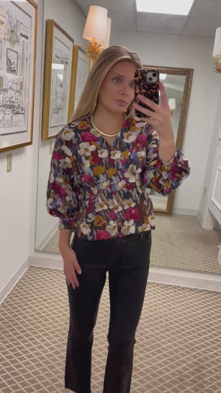 Kiki Blouse | Vivid Viola