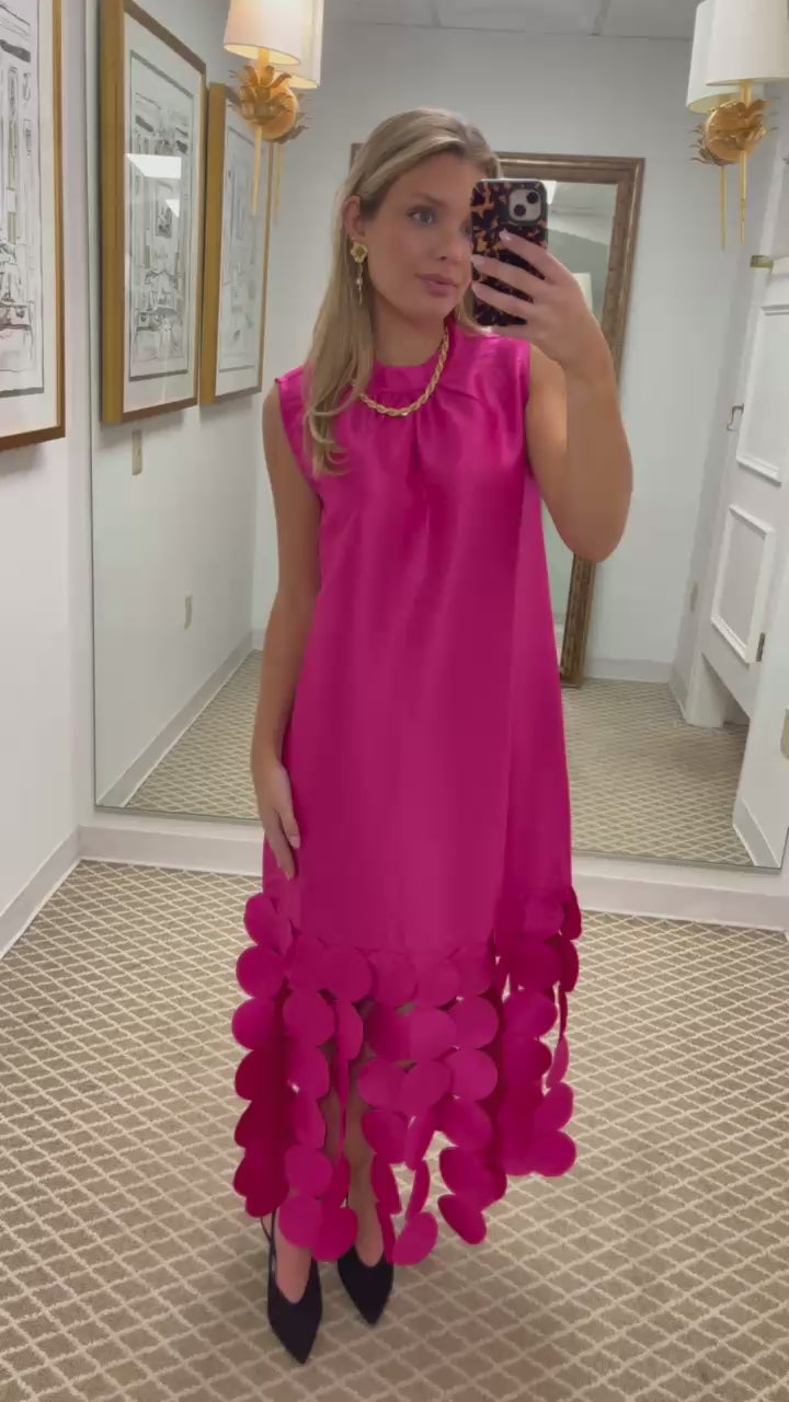 Ponce Party Dress | Mollie Pink