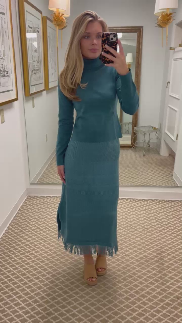Birdie Skirt | New Teal