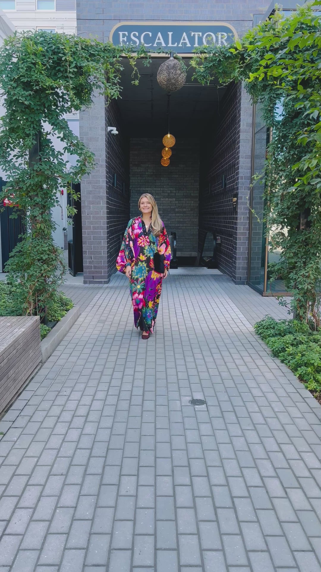 Fiona Dress | Midnight Garden