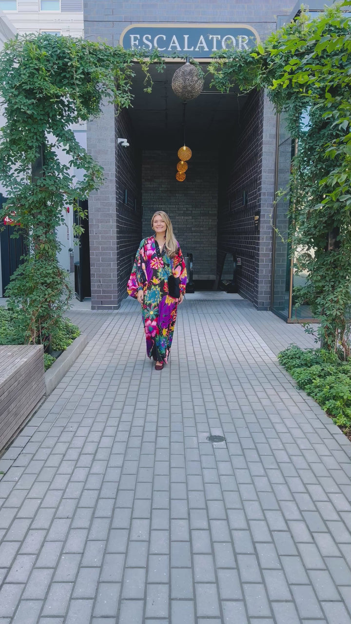 Fiona Dress | Midnight Garden