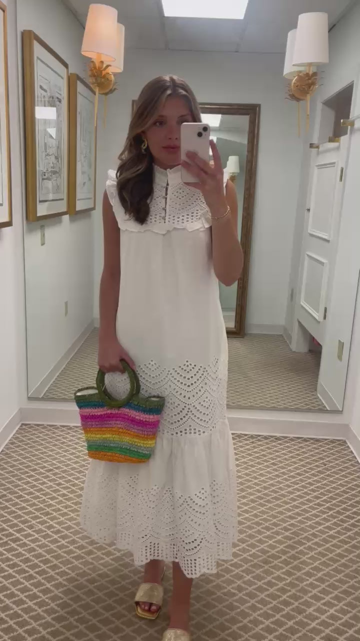 Chelsea Midi Dress | White