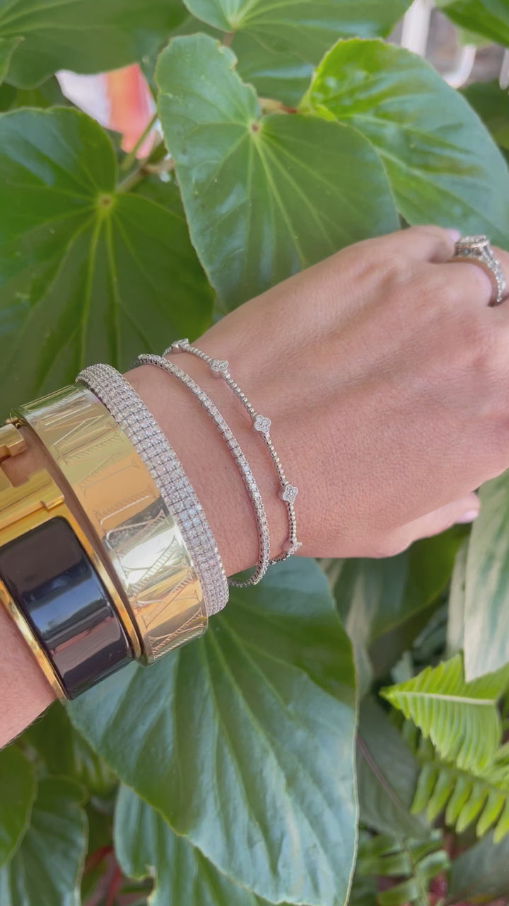 Diamond Flex Bracelet 14kt 1ct Diamond B5859