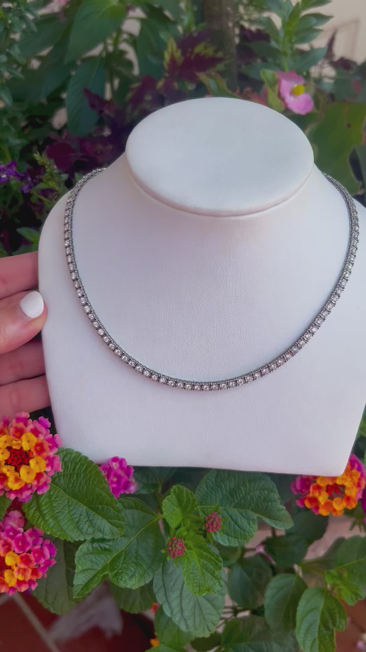 6.0TW Diamond Tennis Necklace