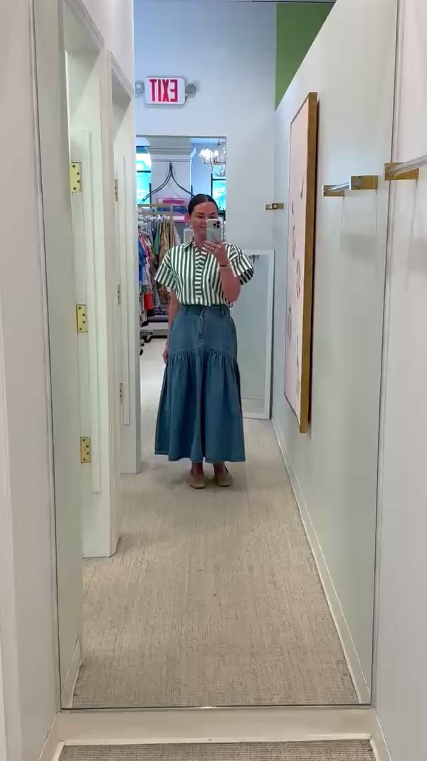 Sophie Skirt | Light Wash
