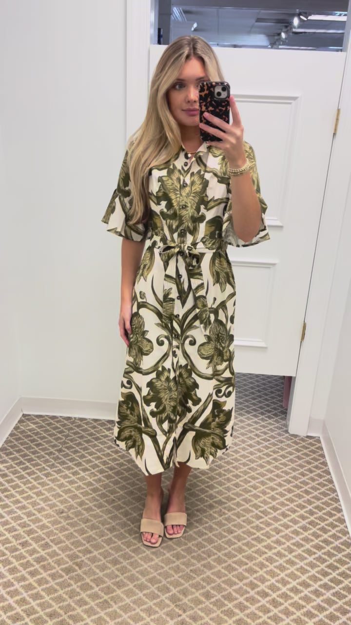 Brooke Dress | Rosemore Olive