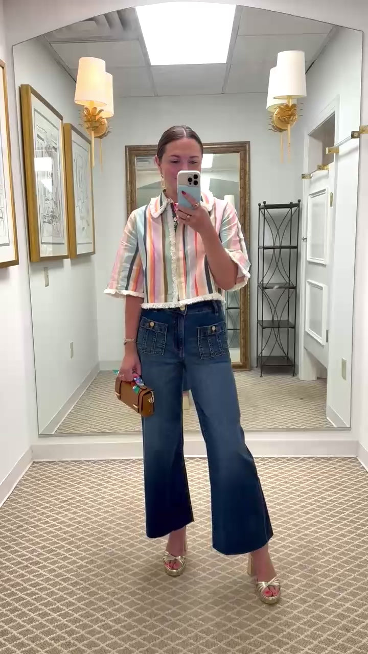 Meg High Rise Wide Leg Jeans | Resolution