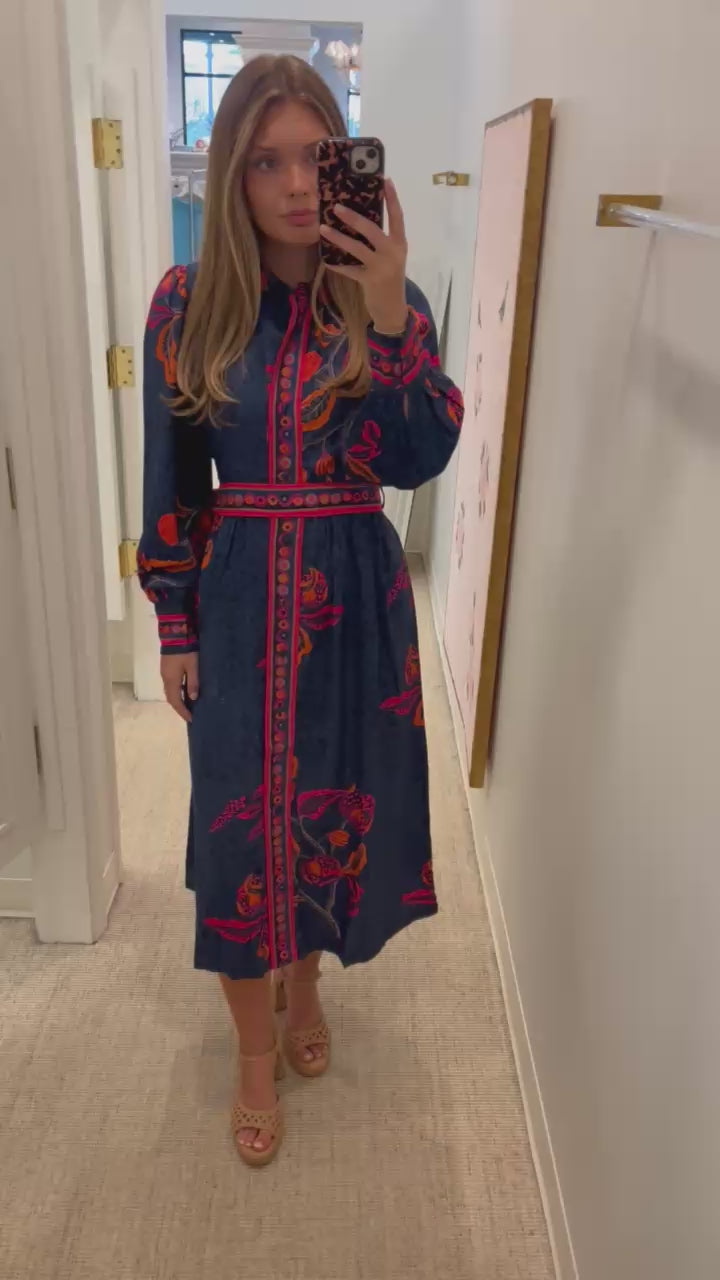 Melody Dress | Navy