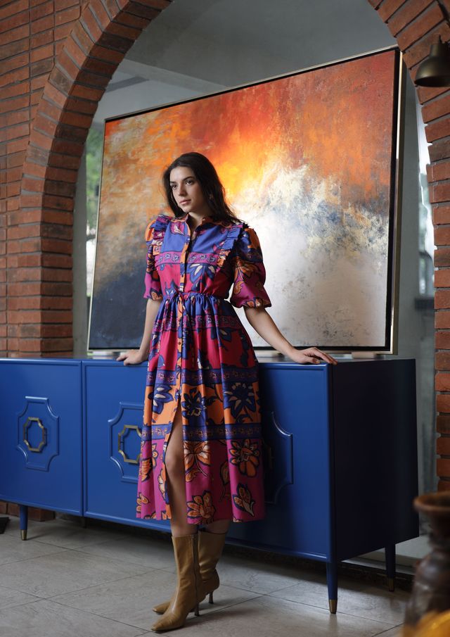 Sabrina Dress | Multi