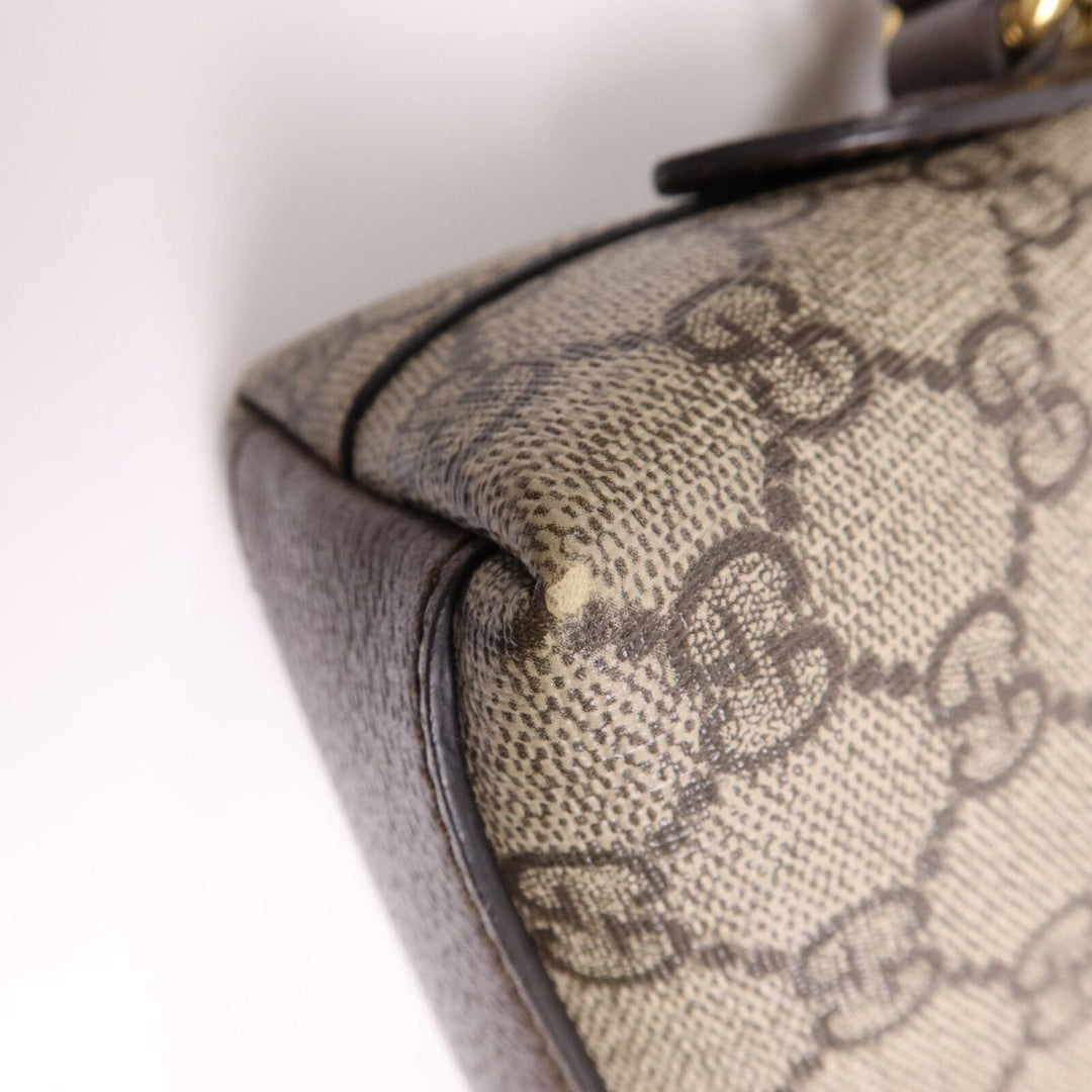 Gucci Small Ophidia Rounded Top Shoulder Bag, GG Supreme