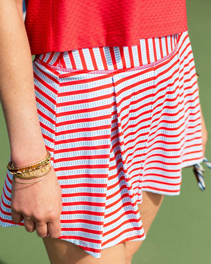 Pleated Racquet Skort | Ruby Hatch
