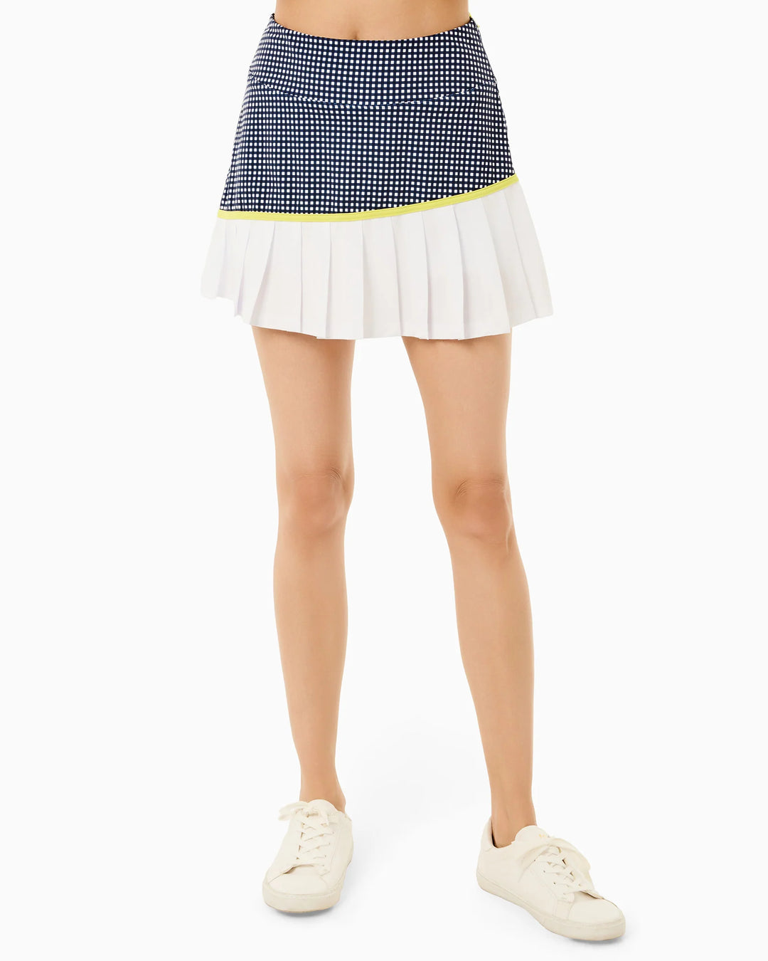 Rally Skort | Navy Gingham