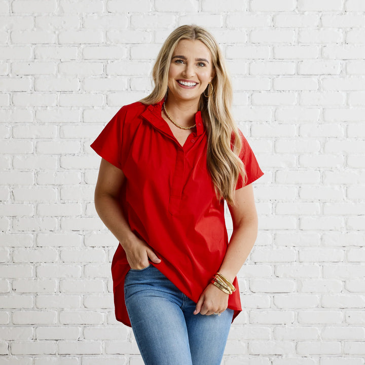Emily Top | Red