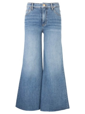 Ryan High Rise Fab Ab Super Wide Denim | Adaptability