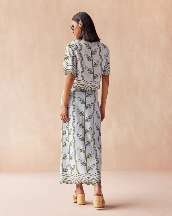 Sammi Midi Skirt | Vani Dew