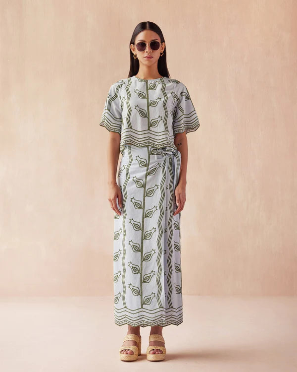 Sammi Midi Skirt | Vani Dew