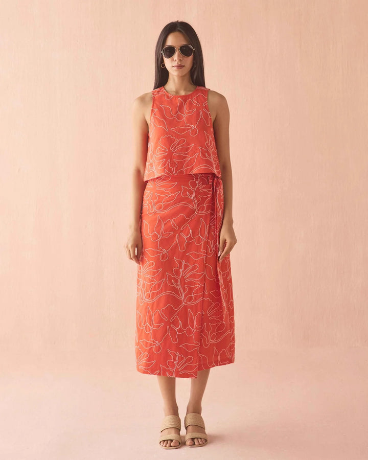 Sammi Skirt | Uma Persimmon