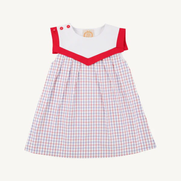 Sarah Sailboat Dress | Lake Powell Plaid